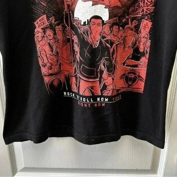 Pop Evil Shirt Mens Graphic Print Band Tee Concert Tour T-Shirt Black Medium - Picture 6 of 14